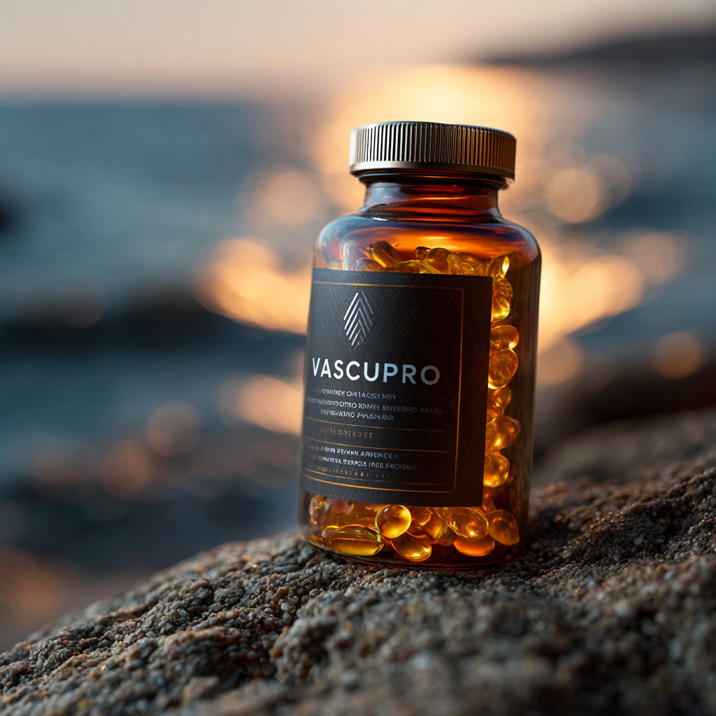VascuPro - Integratore cardiovascolare premium in elegante confezione oro e blu